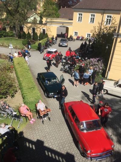 Prvomájová jízda veteránů