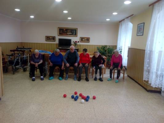 Trénink Boccia