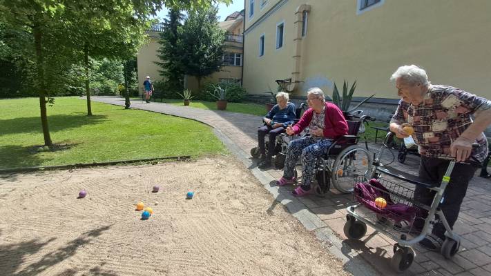 Hra petanque