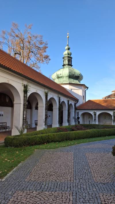 Návštěva kostela v Klokotech