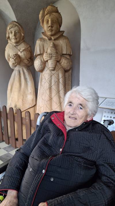 Návštěva kostela v Klokotech