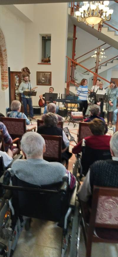 Vystoupení kapely DDDV band