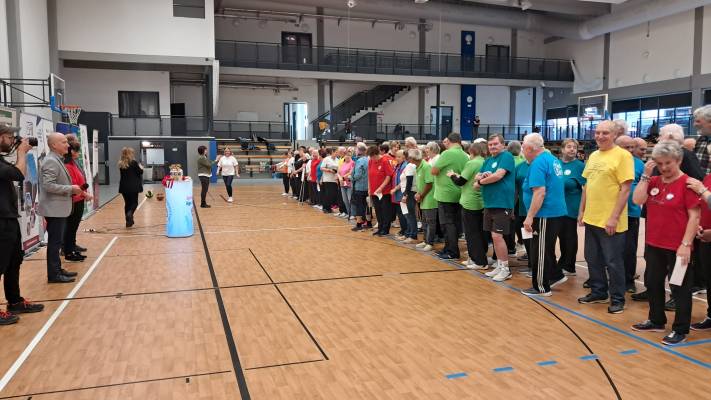 Liga seniorů - stadion míru