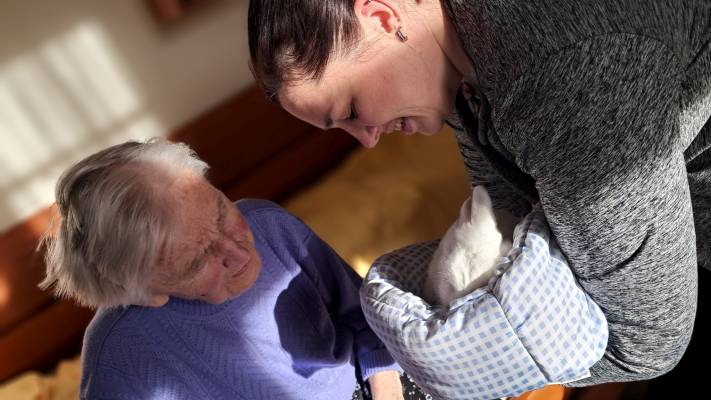 Zooterapie se slepičkou