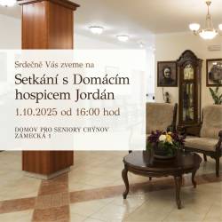 Setkání s domácím hospicem Jordán