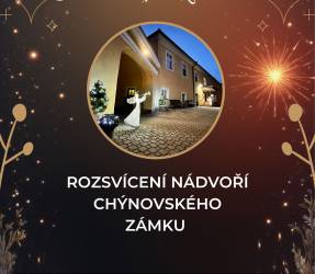 Rozsvícení vánočního stromu v Chýnově